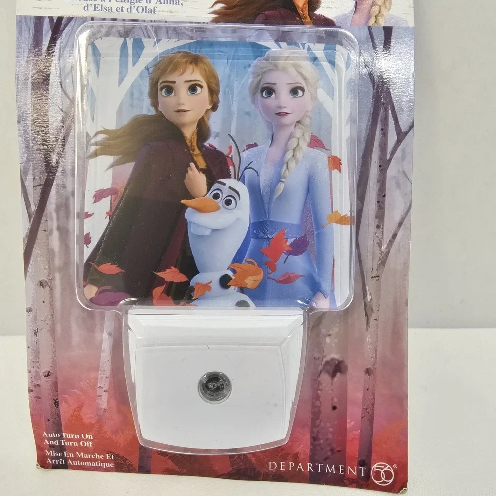 Dept 56 Disney LED Night Light Unopened NIB Collectible-Elsa, Anna & Olaf